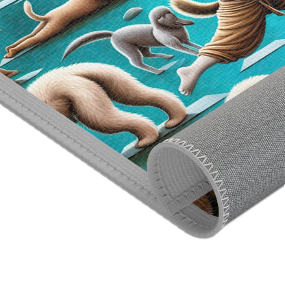 Paws & Poses: The Zen Canine Yoga Rug