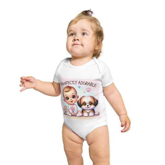 Short Sleeve Baby Bodysuit